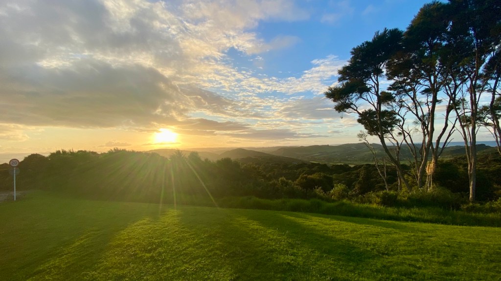Sunset At Waiheke Island
